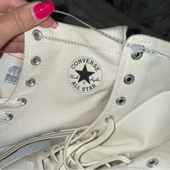 Converse White Heeled Boots - Picture 10 of 11